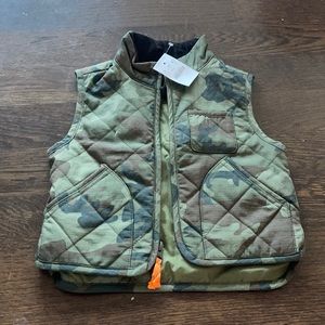 J.Crew Crewcuts Boys Cotton Quilted Vest- size 2 NWT